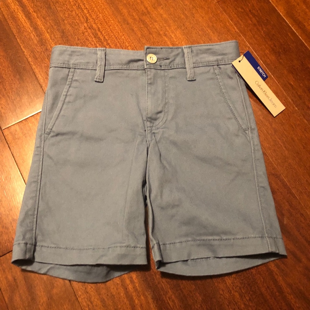 Boys Calvin Kline shorts.